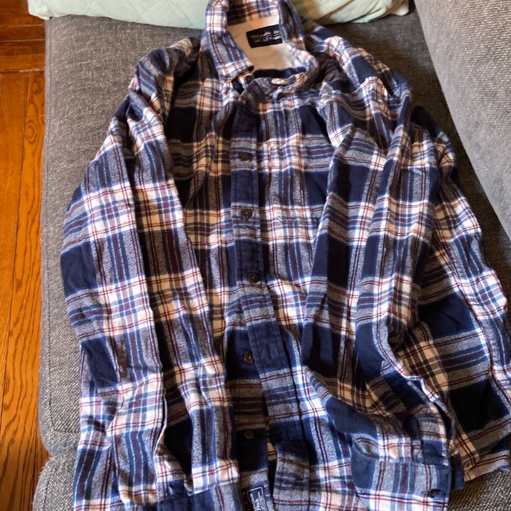 Abercrombie and Finch men’s flannel